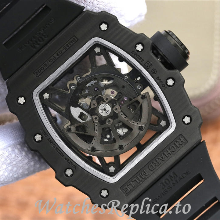 Richard Mille Replica RM035-02 Rubber strap 50MM - WatchesReplica.is