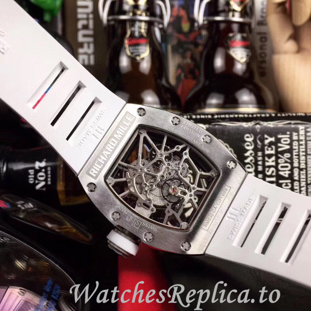 Richard Mille Replica RM035-AMERICA5 Rubber strap 50MM - WatchesReplica.is