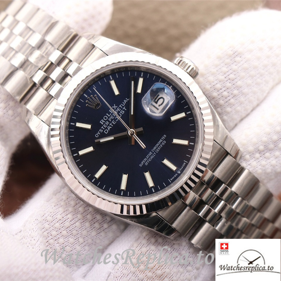 Swiss Rolex Datejust Replica 126233 Stainless steel strap 36MM - WatchesReplica.is
