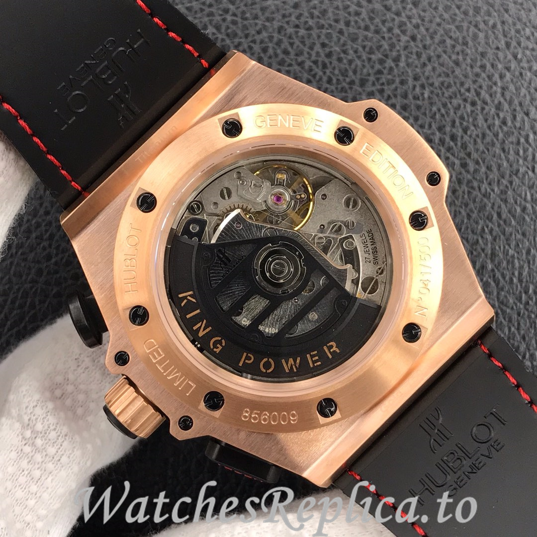 Hublot Replica King Power F1 Rubber strap 45MM - WatchesReplica.is