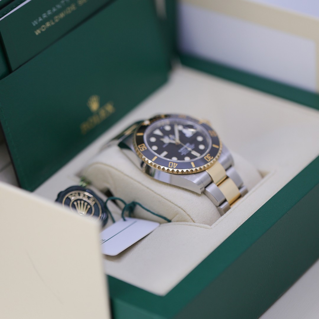 Replica Rolex Submariner Yellow Gold 126613 41MM - WatchesReplica.is