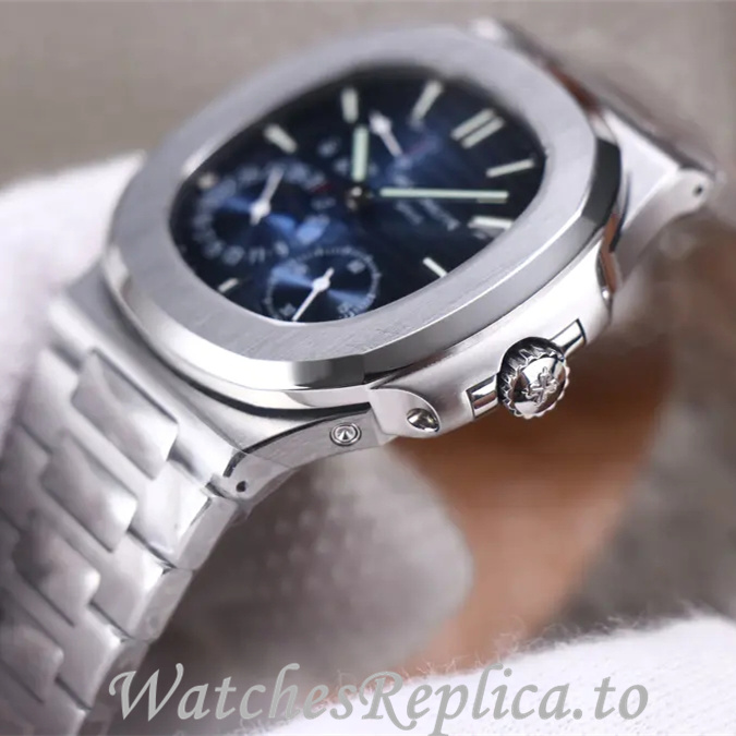 Patek Philippe Replica Nautilus 5712 Stainless steel strap 40MM - WatchesReplica.is