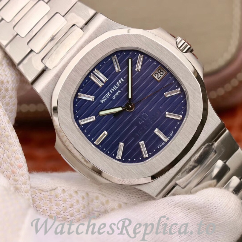 Patek Philippe Replica Nautilus 5711 Stainless steel strap 40MM - WatchesReplica.is