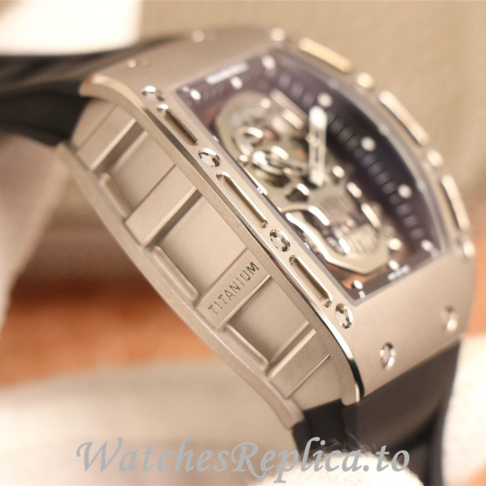 Richard Mille Replica RM052 Rubber strap 50MM - WatchesReplica.is