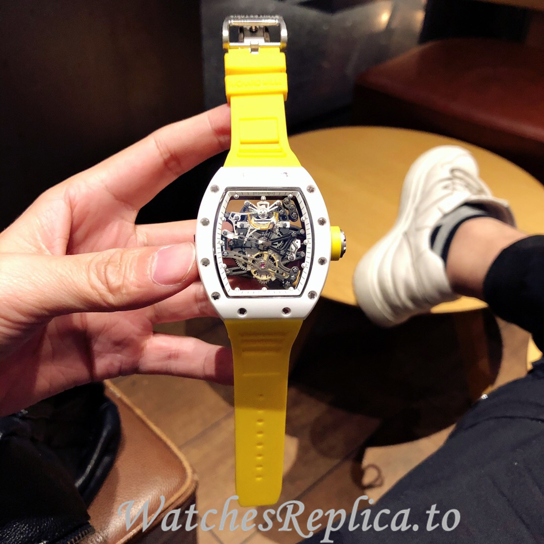 Richard Mille Replica RM38-01 Rubber strap 48MM - WatchesReplica.is