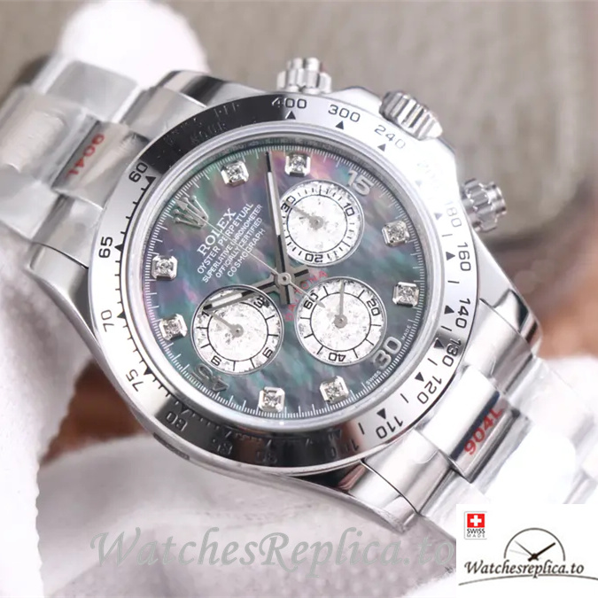 Swiss Rolex Daytona Replica 116509 Stainless steel strap 40MM - WatchesReplica.is
