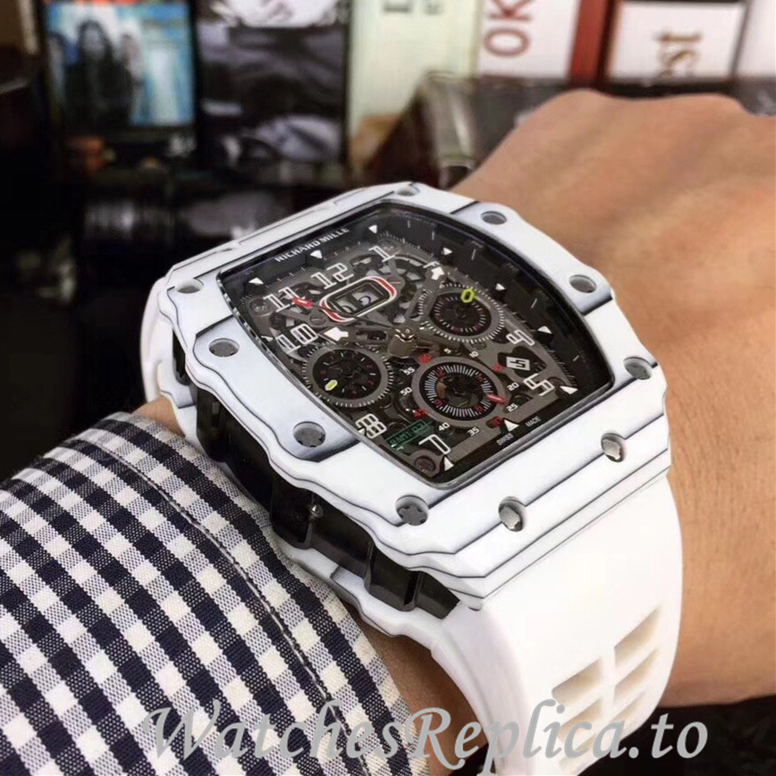 Richard Mille Replica RM11-03 Rubber strap 50MM - WatchesReplica.is