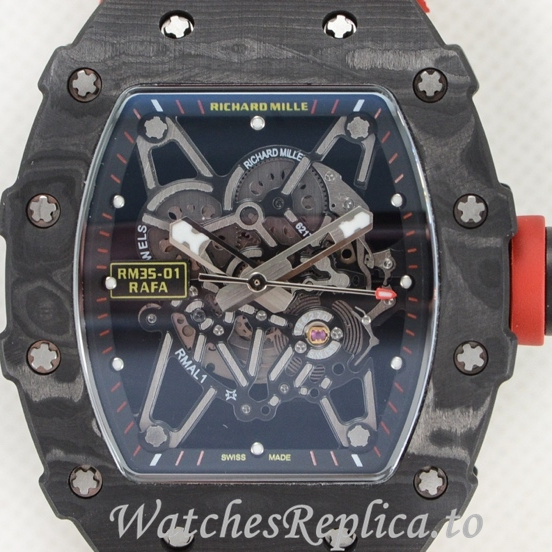 Richard Mille Replica RM35-01 Rubber strap 50MM - WatchesReplica.is