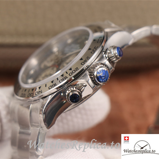 Swiss Rolex Daytona Replica 116509 Stainless steel strap 40MM - WatchesReplica.is