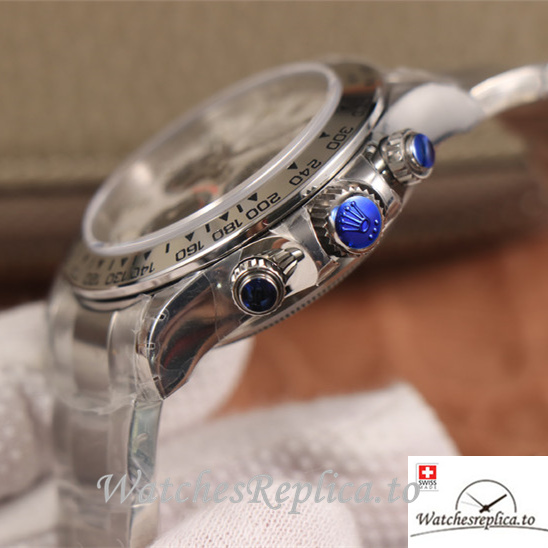 Swiss Rolex Daytona Replica 116509 Stainless steel strap 40MM - WatchesReplica.is