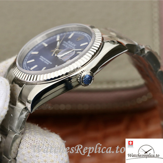 Swiss Rolex Datejust Replica 116234 Stainless steel strap 36MM - WatchesReplica.is