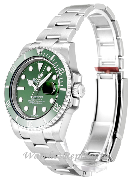Rolex Submariner Green Dial 116610 LV - WatchesReplica.is