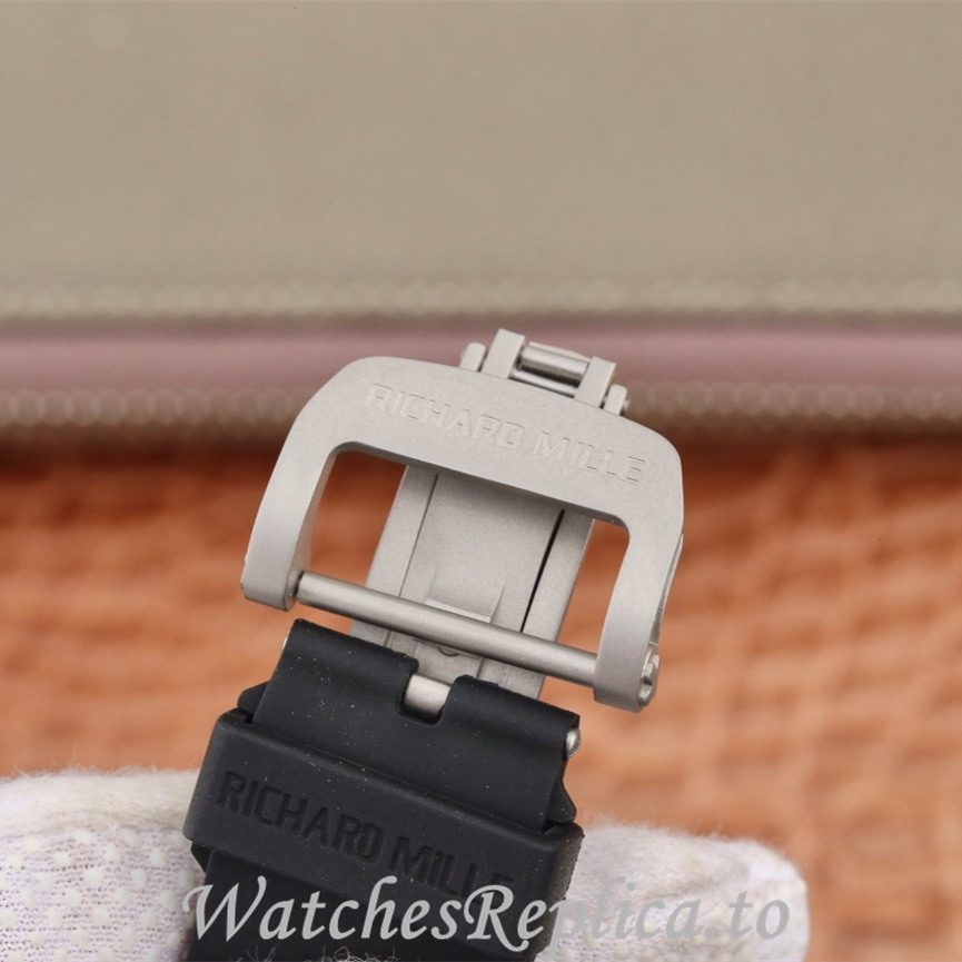 Richard Mille Replica RM001 Rubber strap 50MM - WatchesReplica.is