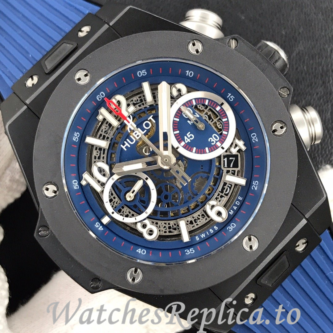 Hublot Replica 411.NM.1170.RX Rubber strap 45MM - WatchesReplica.is