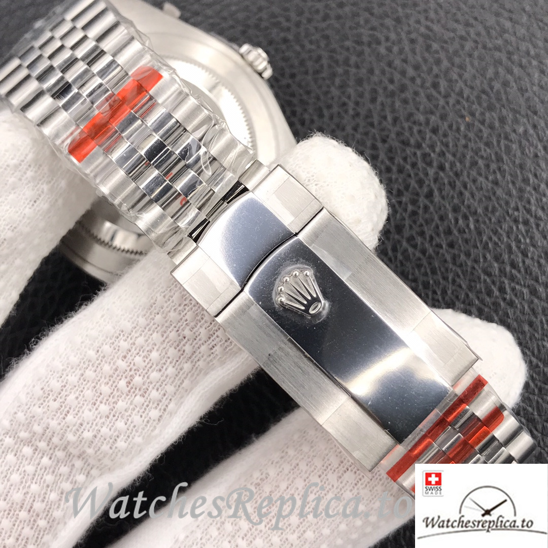 Swiss Rolex Datejust 126334 Replica Stainless steel strap 41MM - WatchesReplica.is