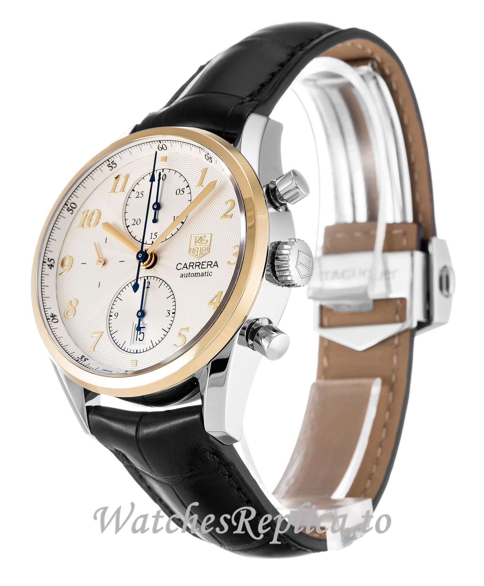 Tag Heuer Carrera Silver Dial CAS2150.FC6291 41MM - WatchesReplica.is