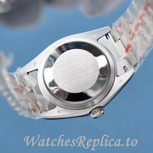 Swiss Rolex Day Date Replica 128238 Stainless steel strap 36MM - WatchesReplica.is