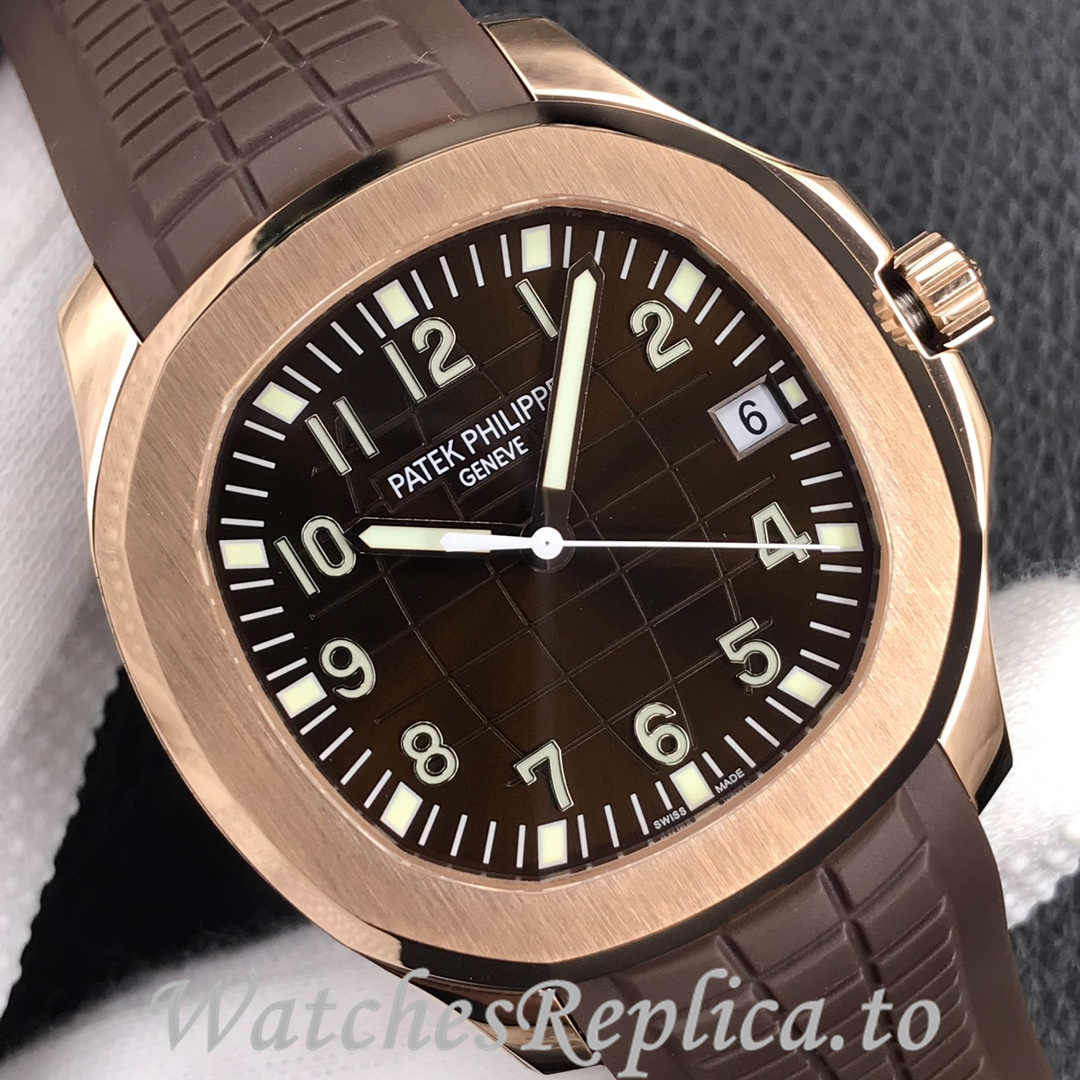 Patek Philippe Replica Aquanaut 5167 Rubber strap 40MM - WatchesReplica.is