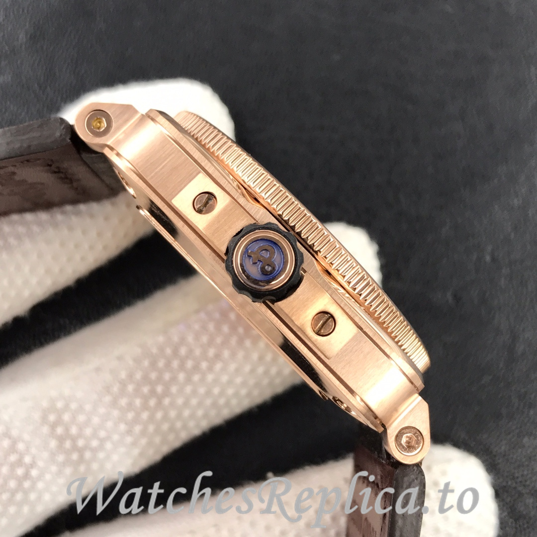 Bell Ross Replica BR 03 BR03-92 Leather strap 42MM - WatchesReplica.is