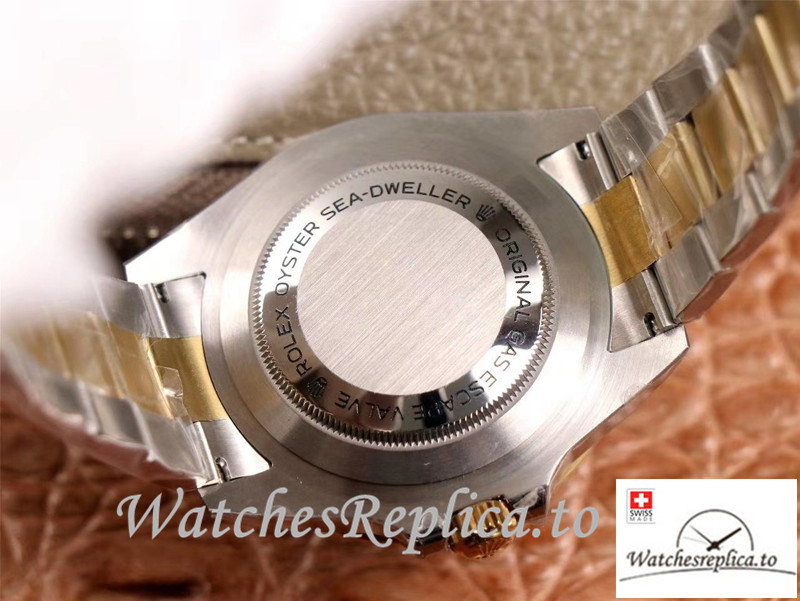 Swiss Rolex Sea Dweller Replica M126603 Black Bezel 43MM - WatchesReplica.is