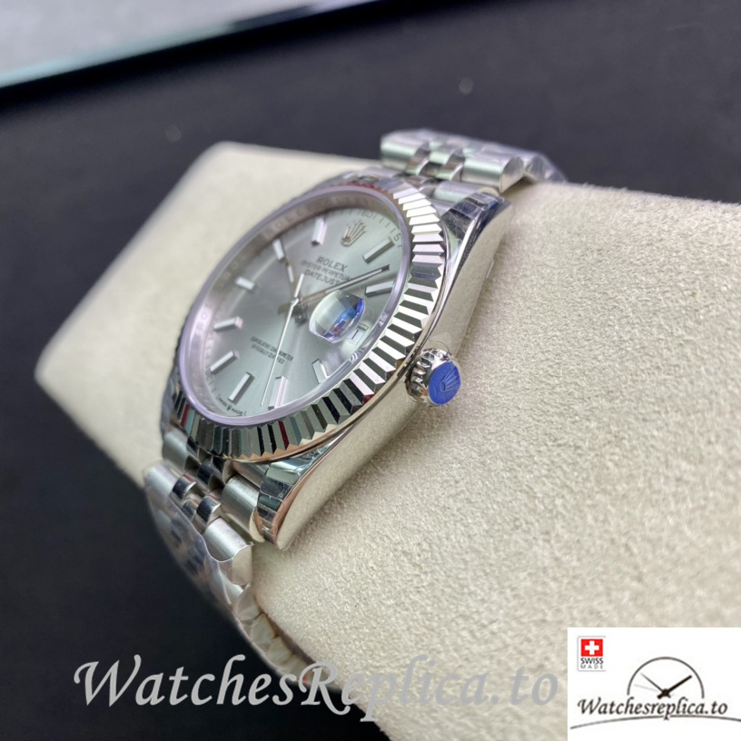 Swiss Rolex Datejust Replica 126331 Stainless steel strap 41MM - WatchesReplica.is