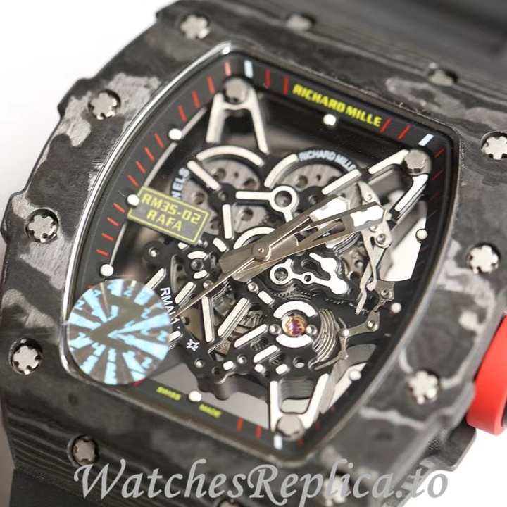 Richard Mille Replica RM35-02 Rubber strap 50MM - WatchesReplica.is
