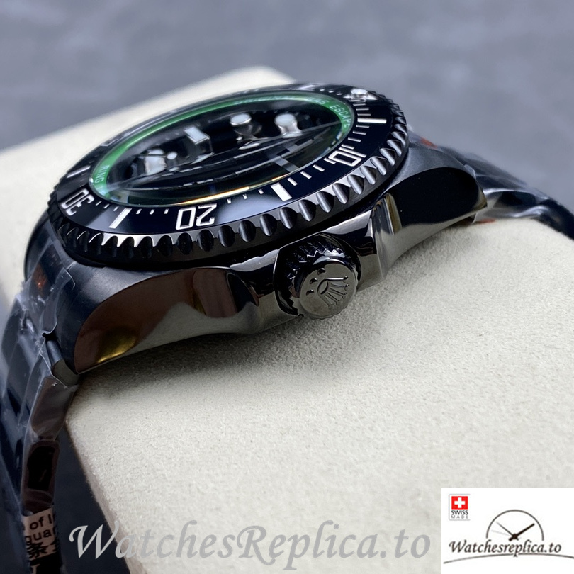 Swiss Rolex Sea Dweller Replica Stainless steel strap 43MM - WatchesReplica.is