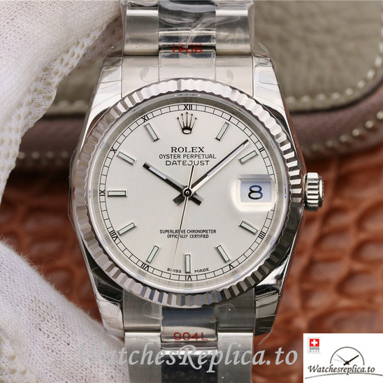 Swiss Rolex Datejust 126334-0009 Stainless steel strap 41MM - WatchesReplica.is
