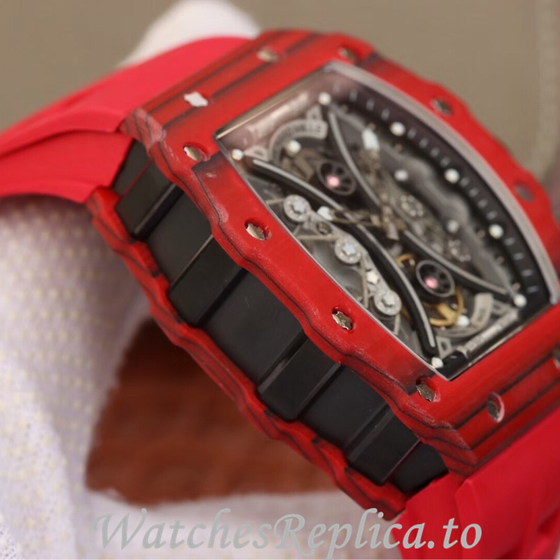 Richard Mille Replica RM53-01 Rubber strap 50MM - WatchesReplica.is