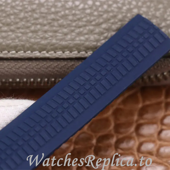Patek Philippe Replica Aquanaut 5968A-001 Rubber strap 40MM - WatchesReplica.is