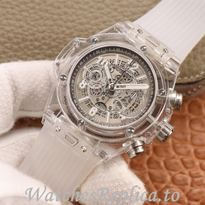 Hublot Replica 411.JX.4802.RT Rubber strap 44MM - WatchesReplica.is