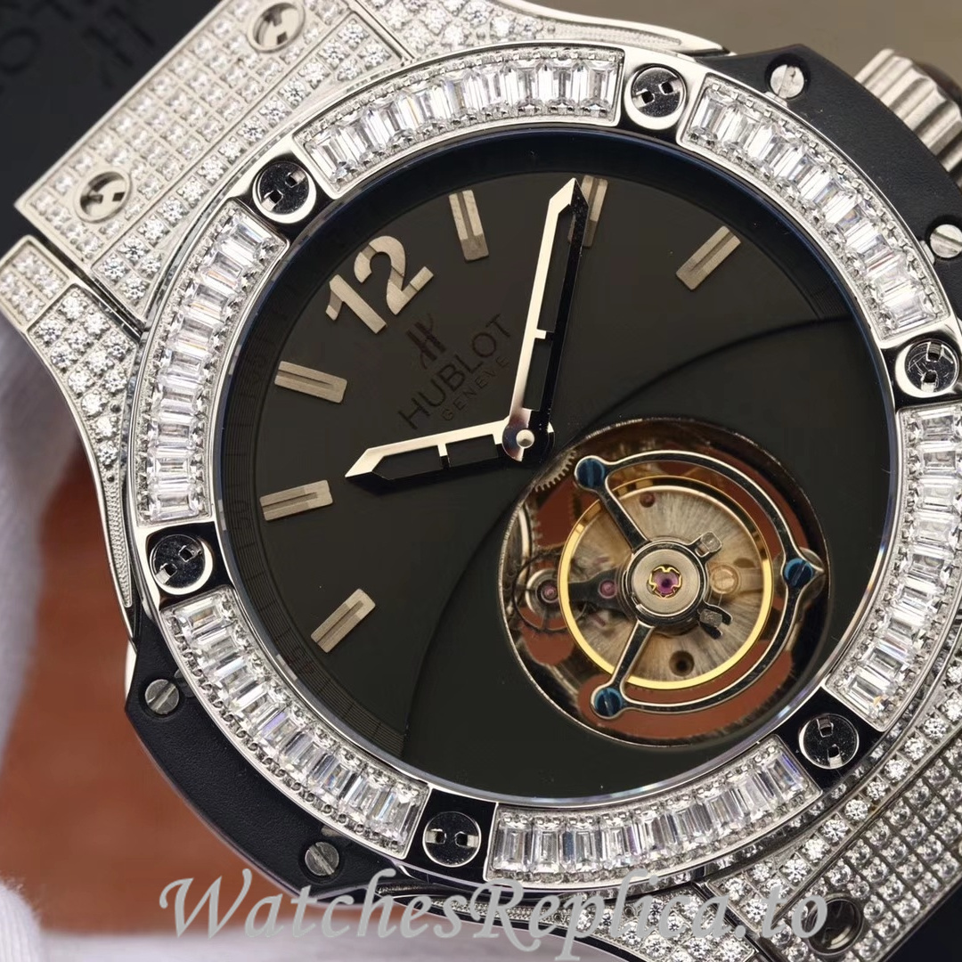 Hublot Replica Big Bang Rubber strap 44MM - WatchesReplica.is