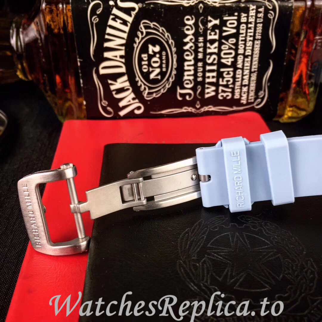 Richard Mille Replica RM037 Rubber strap 45MM - WatchesReplica.is