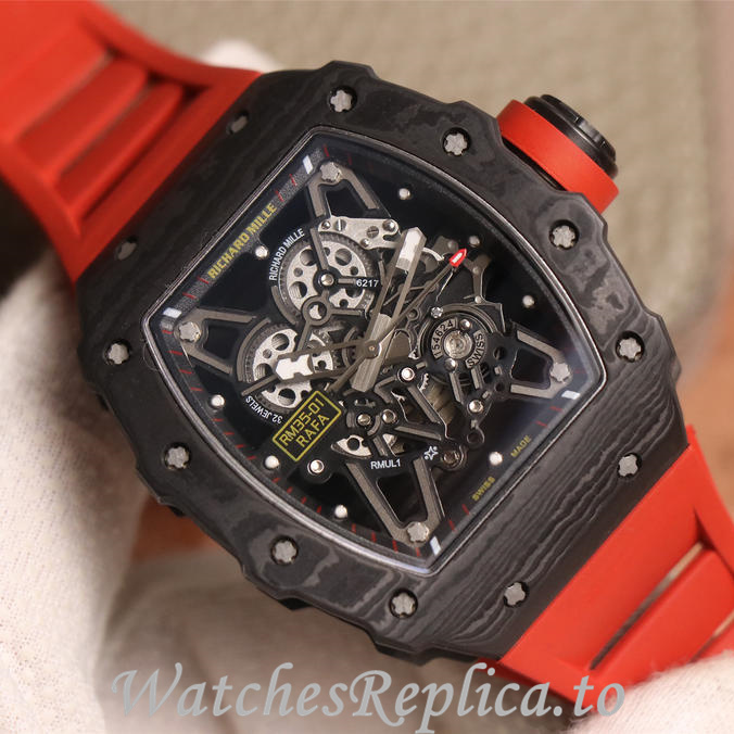 Richard Mille Replica RM035-01 Rubber strap 50MM - WatchesReplica.is