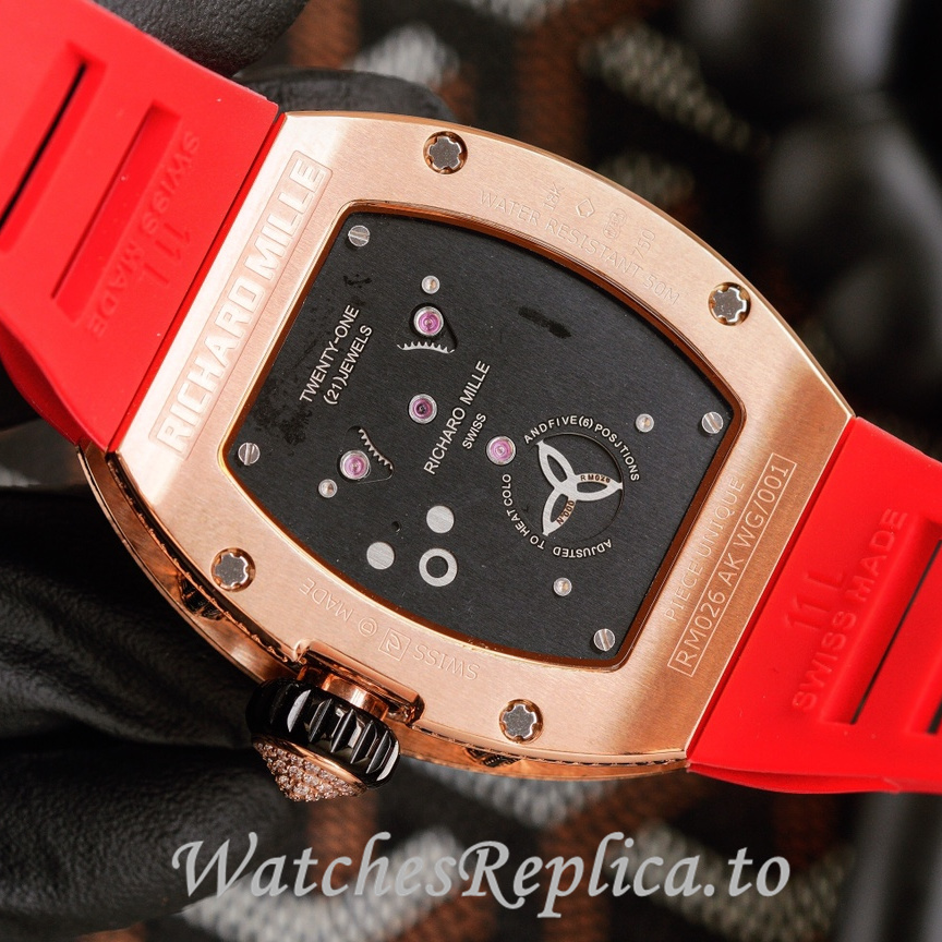 Richard Mille Replica RM26-01 Rubber strap 50MM - WatchesReplica.is