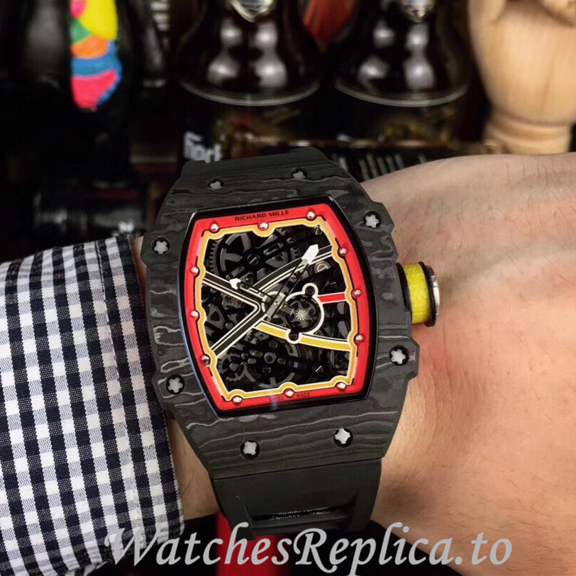 Richard Mille Replica RM67-02 Rubber strap 38.70x47.52MM - WatchesReplica.is