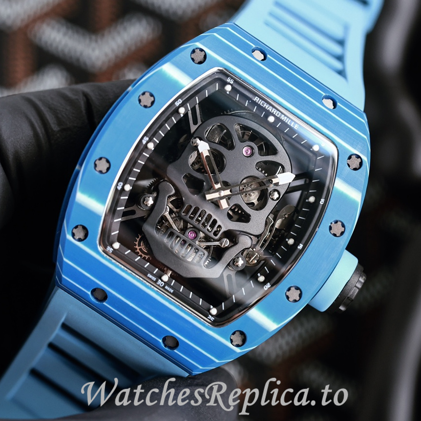 Richard Mille Replica RM052 Rubber strap 50MM - WatchesReplica.is