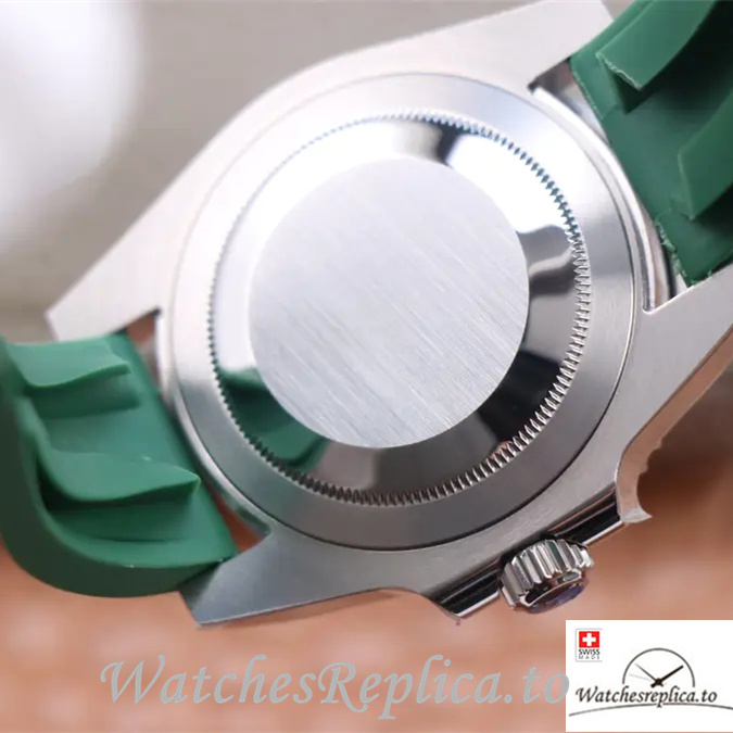 Swiss Rolex Submariner Replica Rubber strap 40MM - WatchesReplica.is
