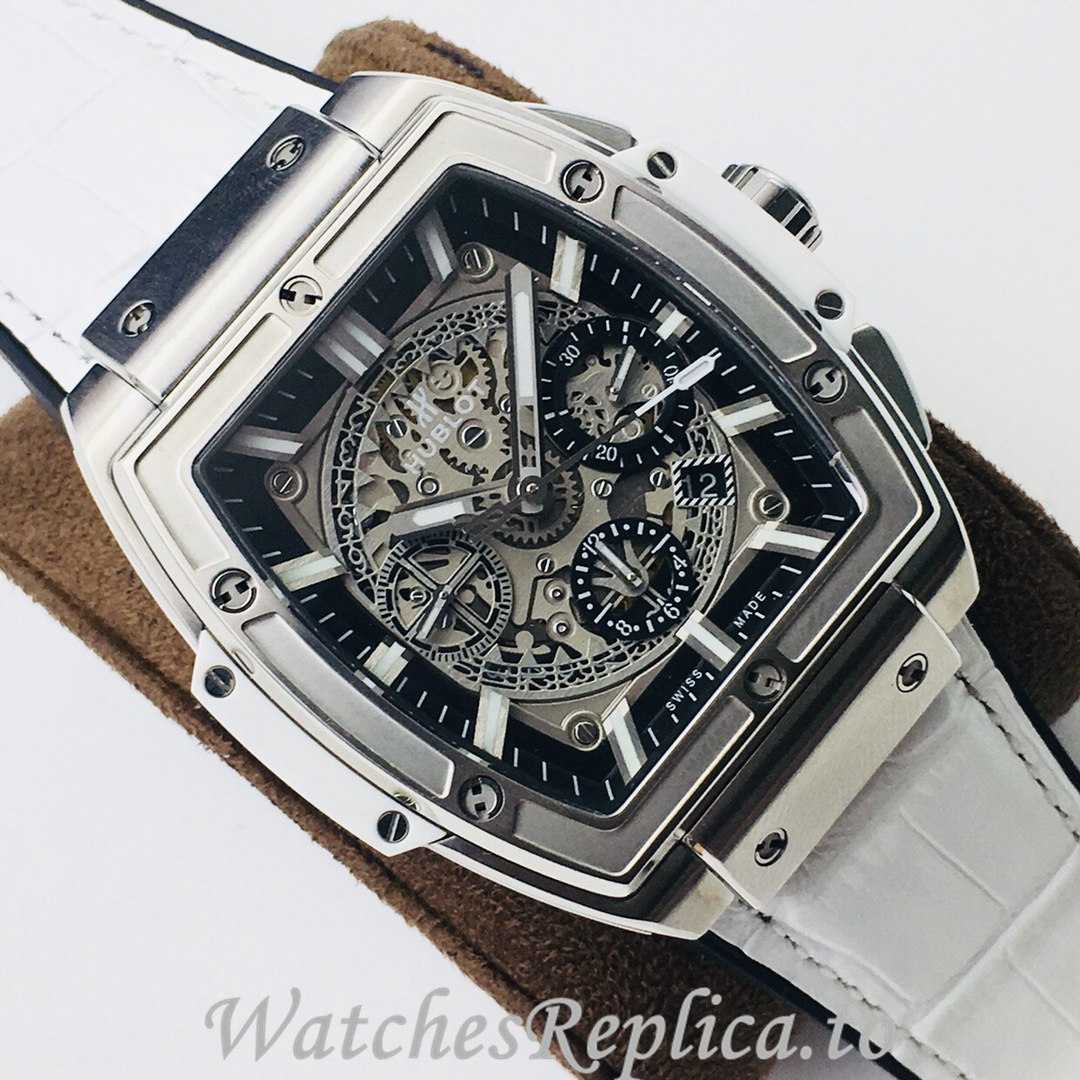 Hublot Replica SPIRIT OF BIG BANG Leather strap 42MM - WatchesReplica.is