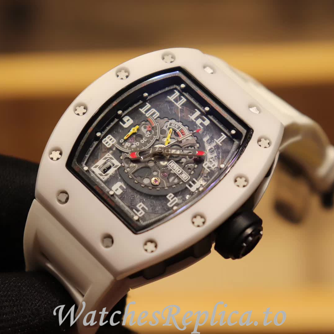 Richard Mille Replica RM030 Rubber strap 50MM - WatchesReplica.is
