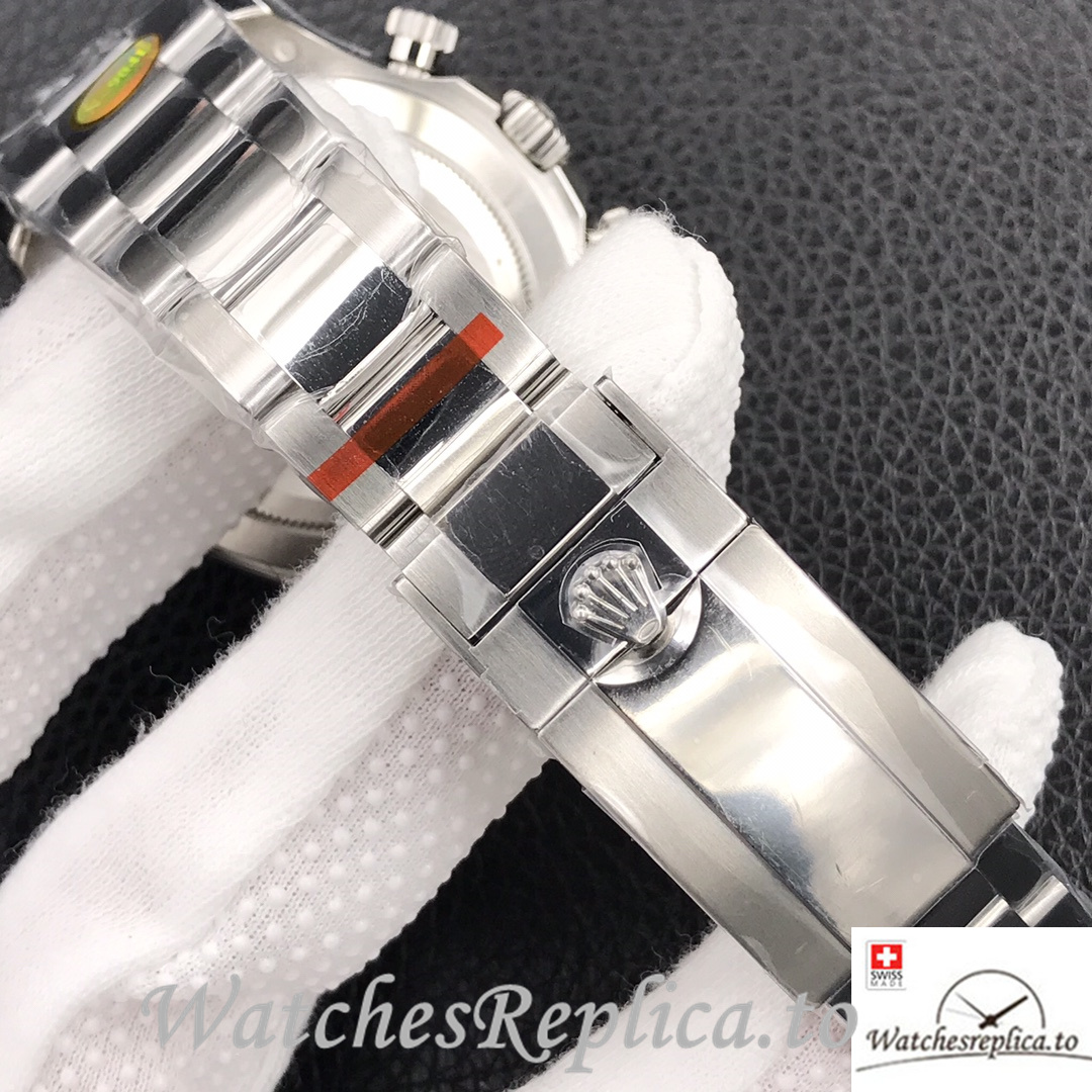 Swiss Rolex Daytona Replica 116509 Stainless steel strap 40MM - WatchesReplica.is