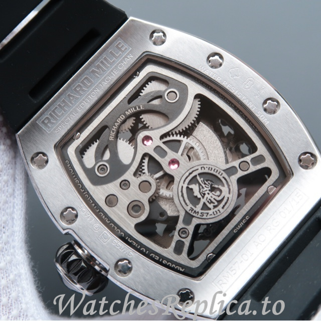 Richard Mille Replica RM57-01 Rubber strap 50MM - WatchesReplica.is