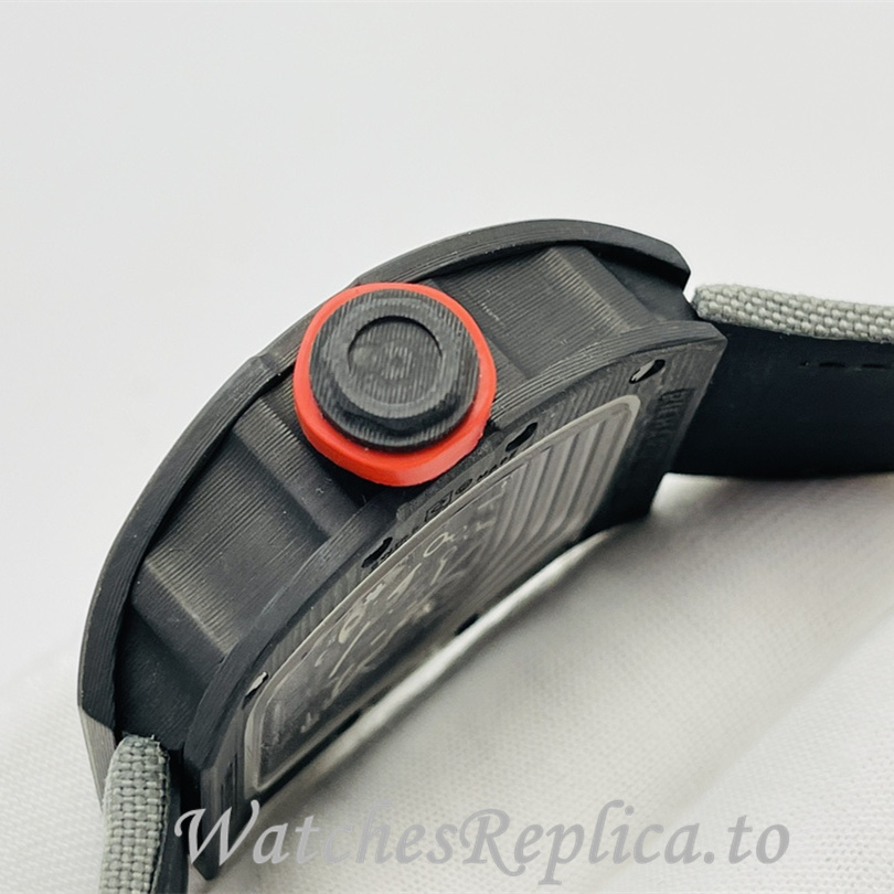 Richard Mille Replica RM055 Canvas strap 50MM - WatchesReplica.is