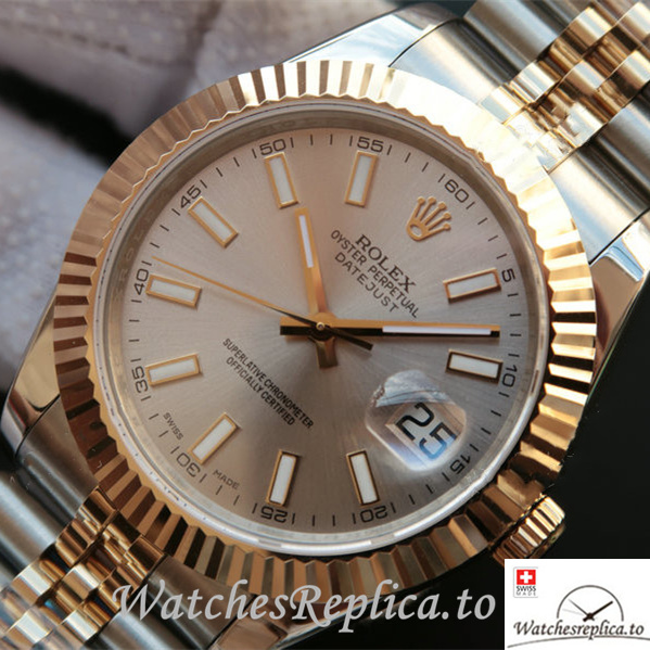 Swiss Rolex Datejust 126333-0002 Stainless steel strap 41MM - WatchesReplica.is