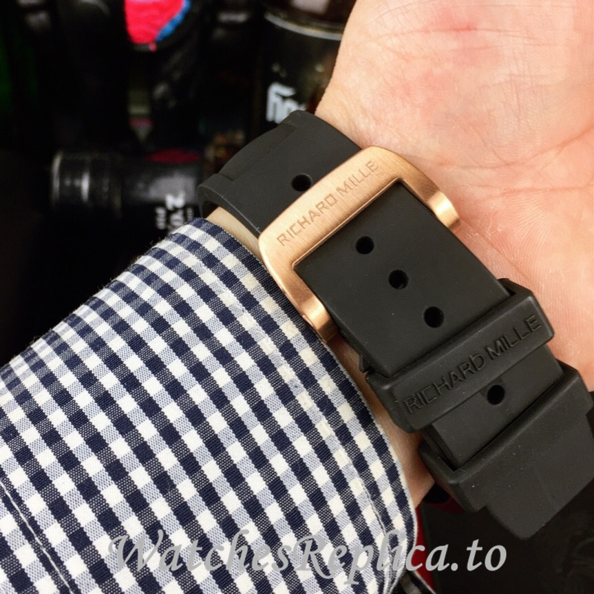 Richard Mille Replica RM26-01 Rubber strap 50MM - WatchesReplica.is