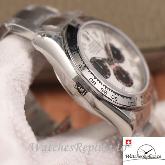 Swiss Rolex Daytona Replica 116509 Stainless steel strap 40MM - WatchesReplica.is
