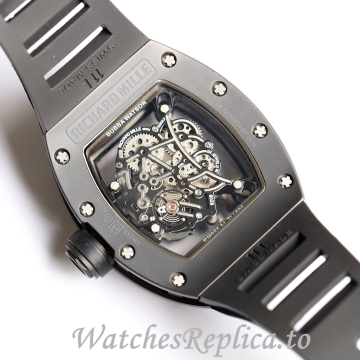 Richard Mille Replica RM055 Rubber strap 50MM - WatchesReplica.is