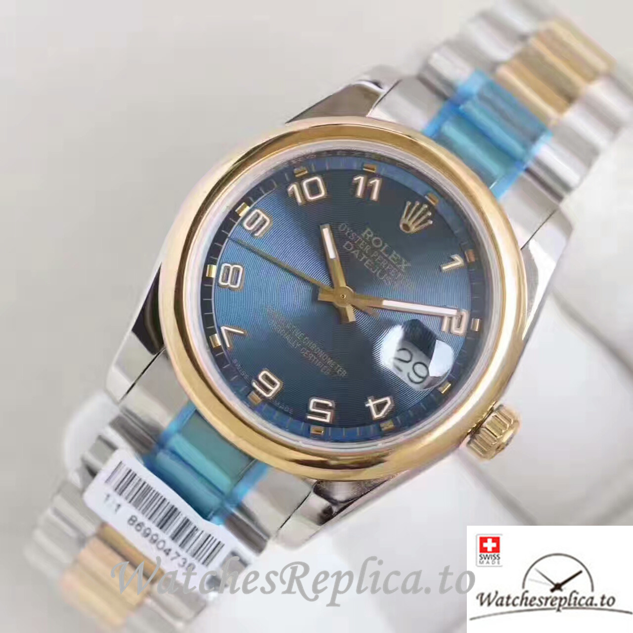 Swiss Rolex Daytona Replica 116233 Stainless steel strap 36MM - WatchesReplica.is