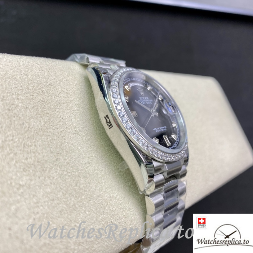 Swiss Rolex Datejust Replica 126233 Stainless steel strap 36MM - WatchesReplica.is