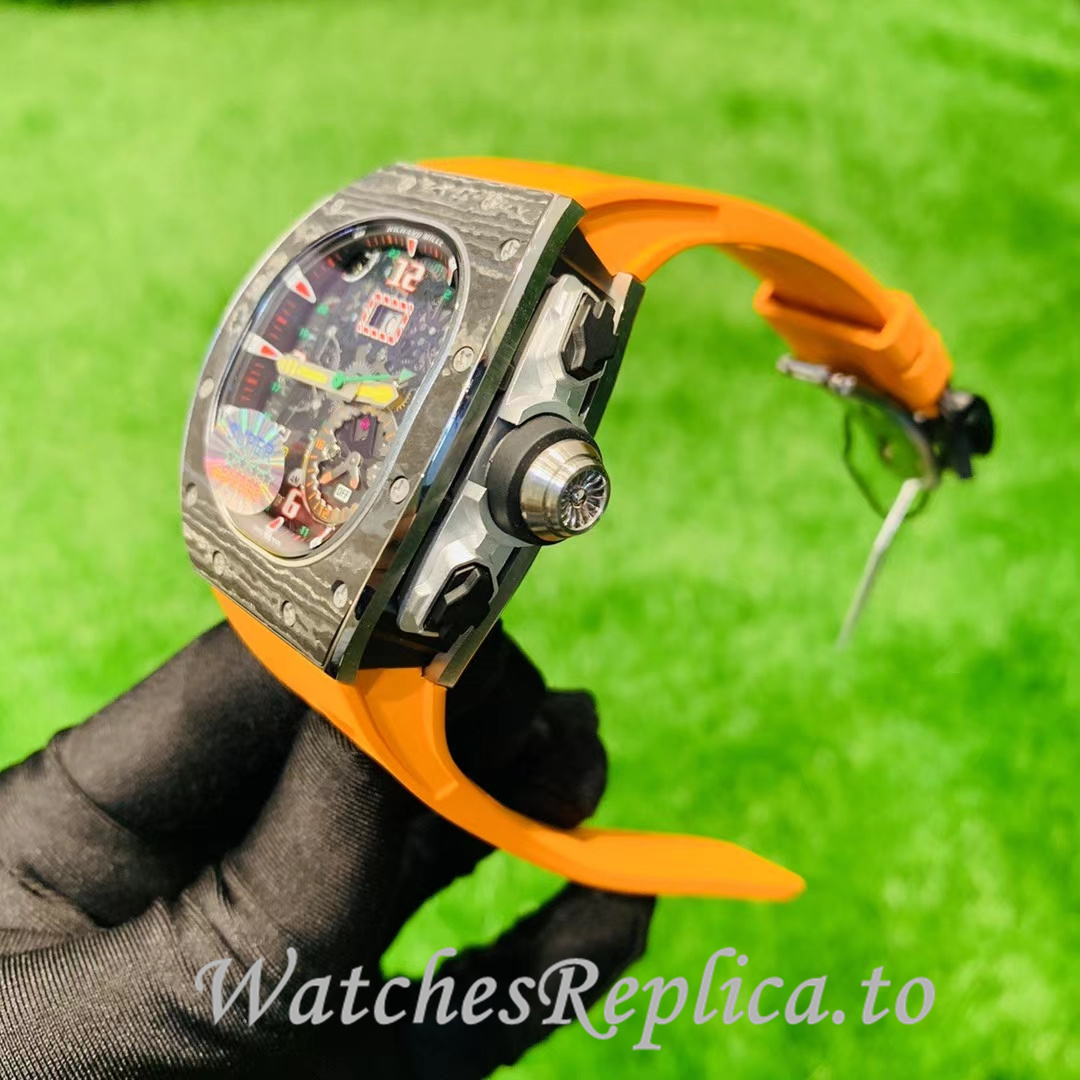 Richard Mille Replica RM62-01 Rubber strap 50MM - WatchesReplica.is